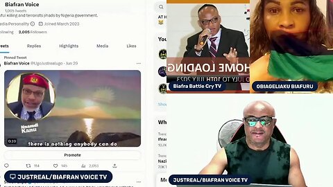 LIVE ON TWITTER SPACE BRGIE PM BIAFRA LIBERATION BROADCAST... 03-07-2023
