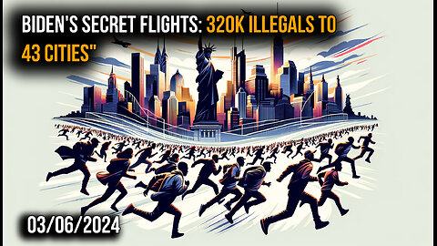 🛫🕵️‍♂️ Unveiling the Shadows: Biden's Secret Flights Disperse 320K Illegals Across 43 Cities 🕵️‍♂️🛫