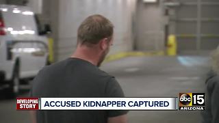 Accused Scottsdale kidnapper captured in Tempe