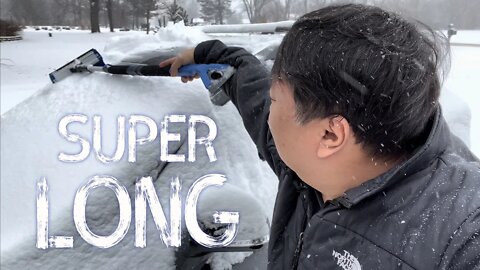 Longest Telescoping Snow Brush