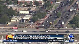CDOT making improvements on 3 intersections in Aurora