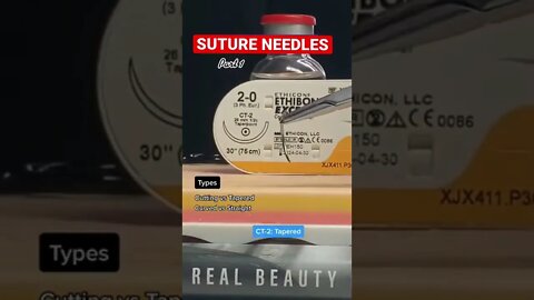 Different Suture Needles Types 😱 #shorts