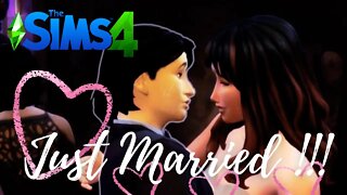 Sims 4 - Just Married!!!