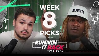 Week 8 NFL Picks, Predictions, & Best Bets with Adam ‘Pacman’ Jones & Mystic Zach: Runnin’ It Back