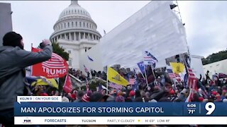 Man who wore horns at riot apologizes for storming Capitol