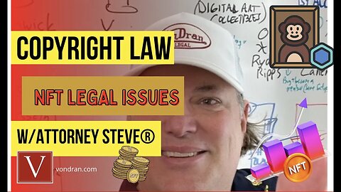Copyright Issues with NFT's by Attorney Steve®