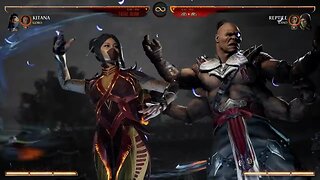 Mortal Kombat 1 2023 Kitana & Goro Kameo Fatal Blow