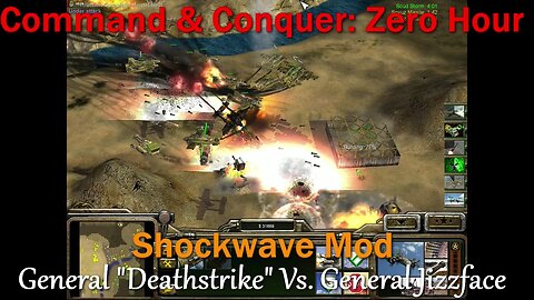 Command and Conquer: Generals Zero Hour- Shockwave Mod- GLA Salvage Gen. vs GLA Demolitions Gen.