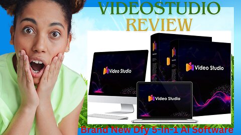 VideoStudio Review 2024 || Brand New Dfy 5-in-1 Ai Software || all reviews 24