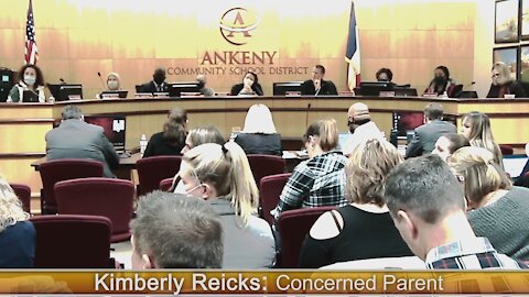 ANKENY SCHOOL BOARD MEETING PARENTS CONCERNED SEXUAL GROOMING LIBRARY BOOKS HOMOEROTIC CARTOON PORN