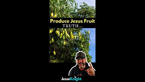 Produce Jesus Fruit 🍇#faith #jesus #christ #god #gospel #truth #shorts