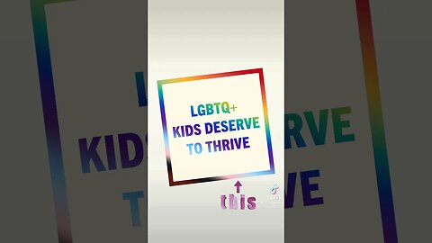 Truth! #LGBTQ + kids deserve to thrive! #billykaren #music #democracy #equality #thisagain