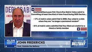 Fredericks: Poll: 20% of Mail-In Voters Admit to at Least One Kind of Voter Fraud in 2020