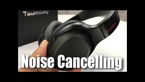 Bluetooth Wireless Active Noise Cancelling Headphones by Tsumbay Review
