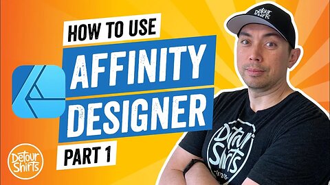 Tutorial: Affinity Designer for Beginners - Step by Step. Learn how to use Affinity Designer Part 1