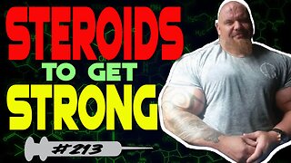 Steroids To Get Strong AF - Drugs n Stuff Podcast 213