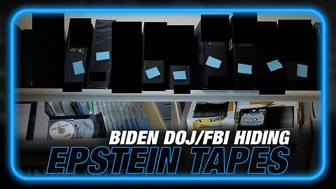 BREAKING EXCLUSIVE: The Biden Justice Dept/FBI is Hiding Hard Drives/Tapes Shot by Jeffrey Epstein