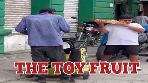 The toy fruit #prank #prankvideo