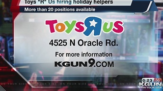 Toys "R" Us hiring holiday employees
