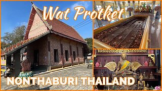 Wat Protket -240 Year Old Mon Temple - Nonthaburi Thailand