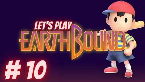 Let's Play - EarthBound Part 10 | Learning Teleportation, and Rainy Circle!