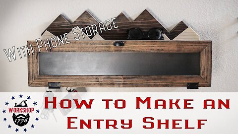 DIY entry organizer // Phone Lockbox