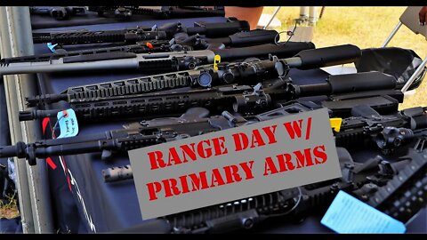 Primary Arms Range Day