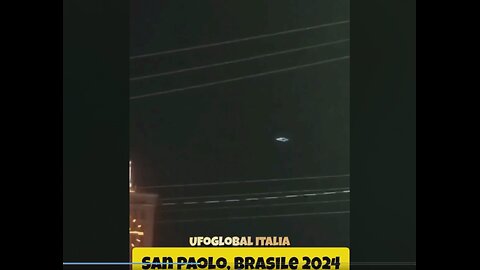 Glowing Diamond-Shaped UFO Spotted in the Sky Over Brazilian City
