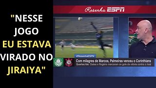 MARCOS FALA DO JOGO QUE PEGOU TUDO CONTRA O CORINTHIANS| RESENHA ESPN MARCOS OSÉAS E JÚNIOR