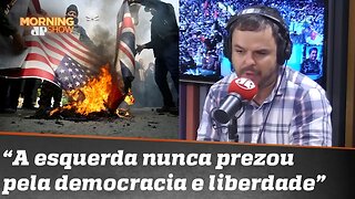 EUA X Irã: A esquerda nunca prezou pela democracia e pela liberdade, diz Adrilles Jorge