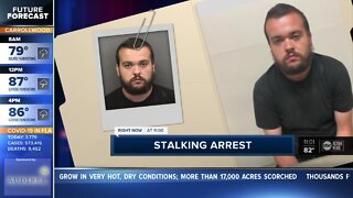 Stalking arrest