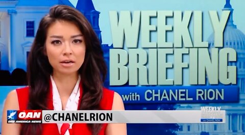 BIDEN: THE PLAGIARIZING IMBECILE CHOKEHOLDING AMERICA - Chanel Rion Weekly Briefing OAN #98