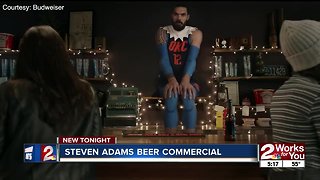Thunder's Steven Adams beer commercial