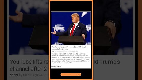 Trump's YouTube Channel Unrestricted: Reactions Vary as US Citizens Monitor Situation