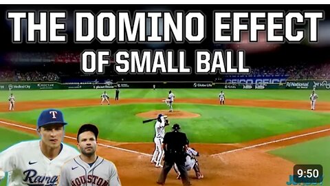 The Domino Effect of Baseball, a breakdown