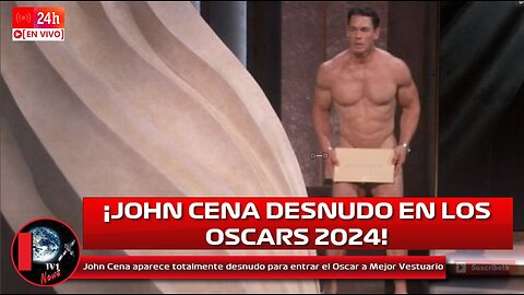 John Cena aparece totalmente desnudo para entregar el Oscar a Mejor Vestuario Oscars 2024