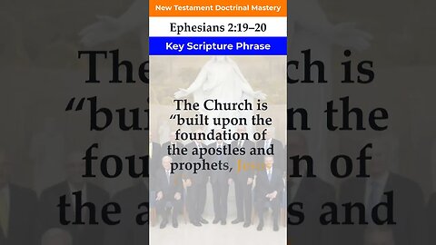 Ephesians 2:19–20 | Key Phrase
