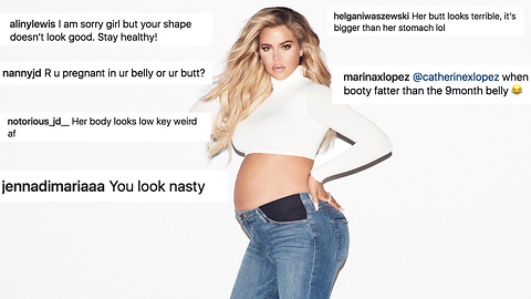 Mean Tweets: Khloe Kardashian Receives A TON Of Hateful Messages For Maternity Photo