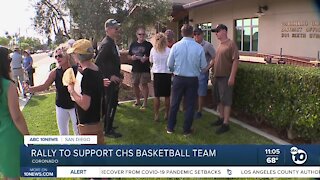 Rally to support CHS basketball team