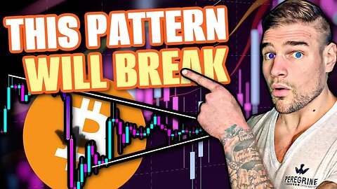 THIS BITCOIN PATTERN IS ABOUT TO BREAK!!!! (TRADE ALERT!!!)