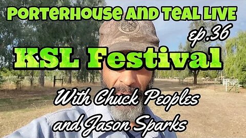 Live with Chuck Peoples and Jason Sparks ep.36
