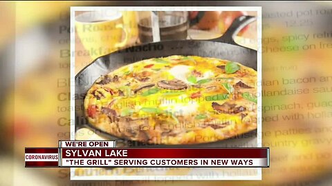 The Grill in Sylvan Lake is serving customers in new ways