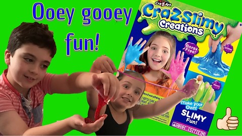 Cra-Z-Slimy Creations! Ooey Gooey Slime Fun