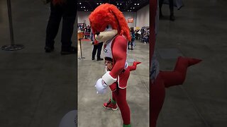 Knuckles from Sonic #Megacon #shorts