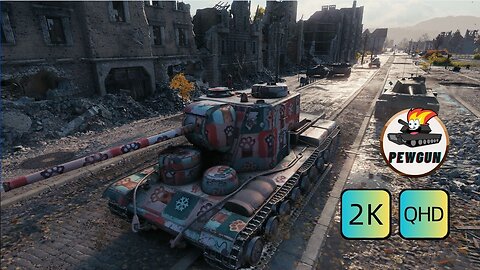 KV-5 戰車狂潮中的不可忽視之力！ | 8 kills 7.3k dmg | world of tanks | @pewgun77