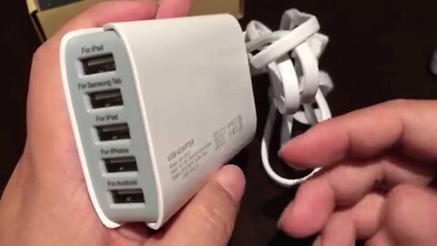 Portable 5-Port USB Charging Hub Review