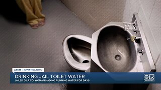 Mentally ill woman says she had to drink from toilet in jail
