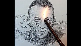 This touching art tribute to Linkin Park's Chester Bennington is so powerful