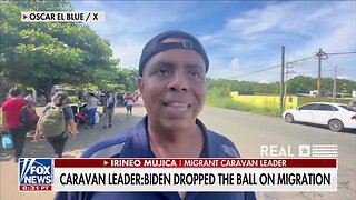 Migrant Caravan Headed For US As Leader Says It's Because Biden "Has Dropped The Ball" At Border