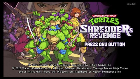 Teenage Muntant Ninja Turtles Shredder's Revenge Part 08
